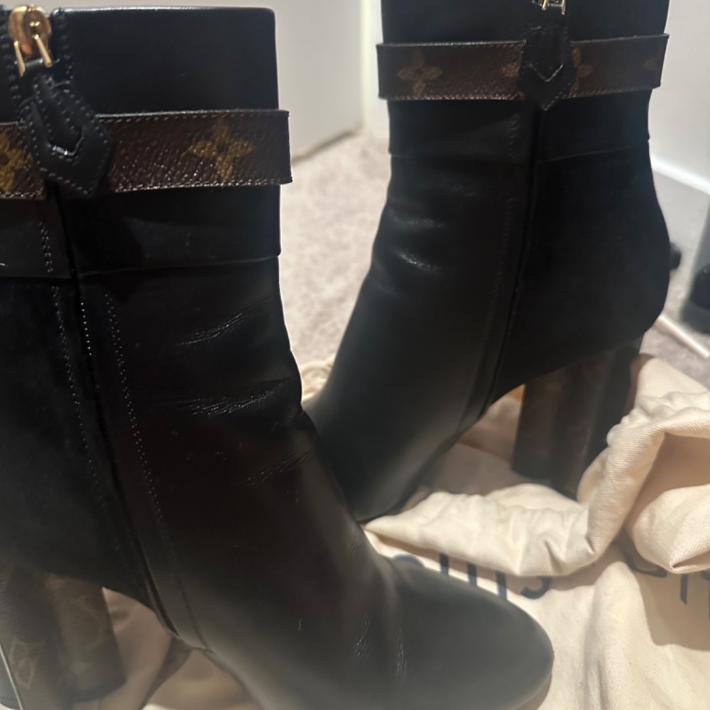 Louis Vuitton Leather booties - Picture 4 of 7